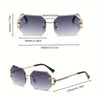Stylish Polygonal Gradient Sunglasses