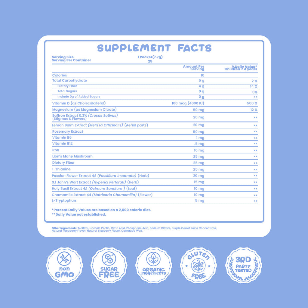 Little Calm Saffron Mood Balance
