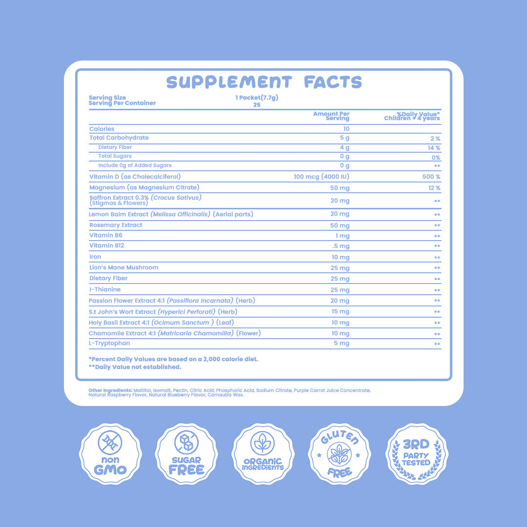 Little Calm Saffron Mood Balance